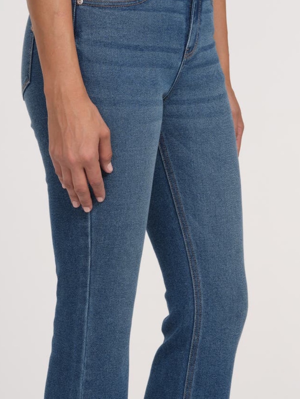 Sanctuary Lyra Mid Rise Medium Bootcut Jeans Size 32